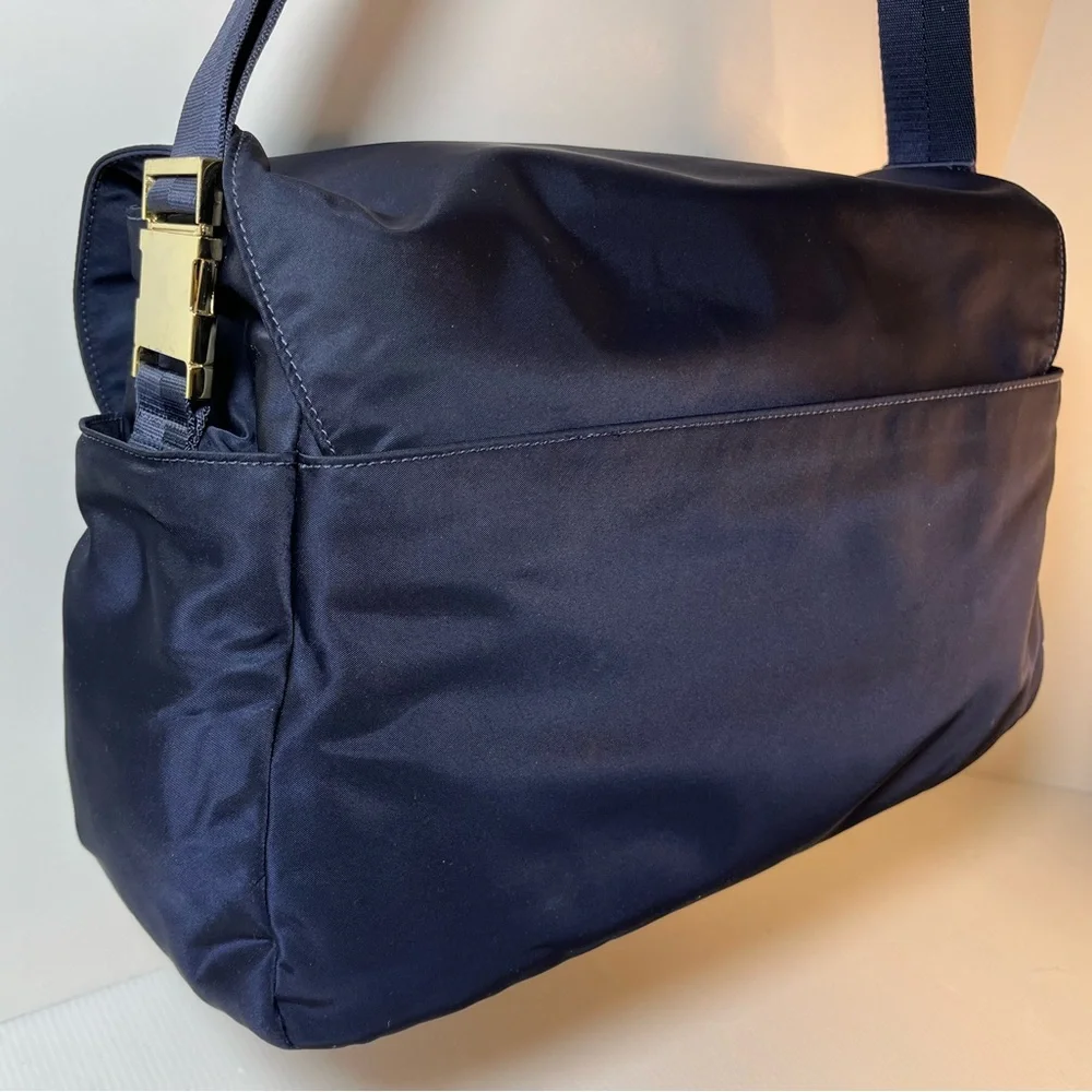 Tory Burch Crossbody Thea Nylon Weekender Carryall Diaper Baby Bag